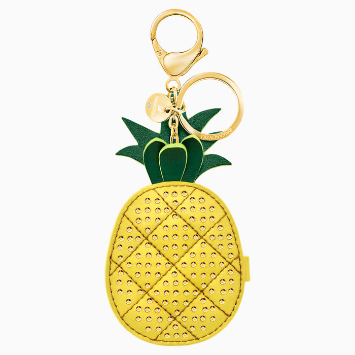 LIME W MIRROR:BAG CHARM YELLOW/STS PGO