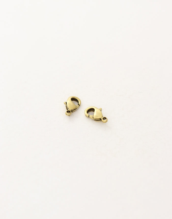 Lobster Clasp, 9.5mm, (2pcs)