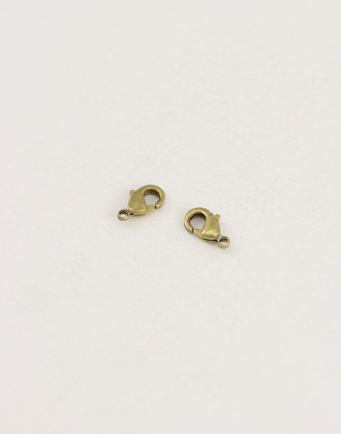 Lobster Clasp, 9.5mm, (2pcs)