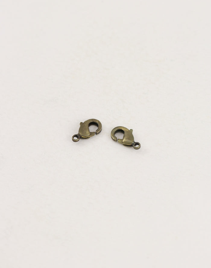 Lobster Clasp, 9.5mm, (2pcs)