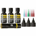 Loon Outdoors UV Fly Tying Kit with Thick, Thin, and Flow finishes plus UV bench light