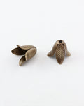 BC180 leaf-shaped bead caps
