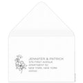 Magnolia Reply Card Envelope