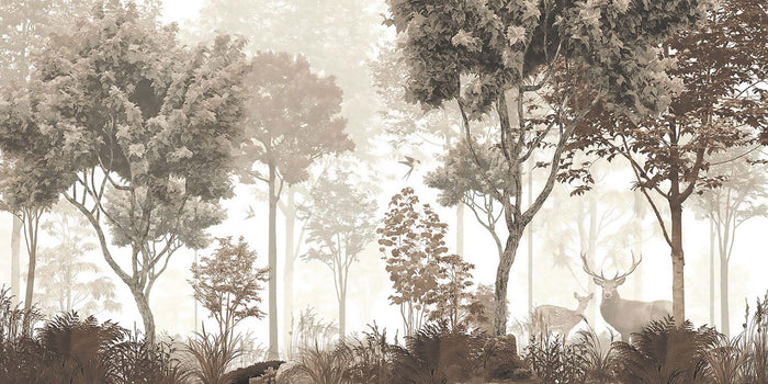 Majestic Deer Forest