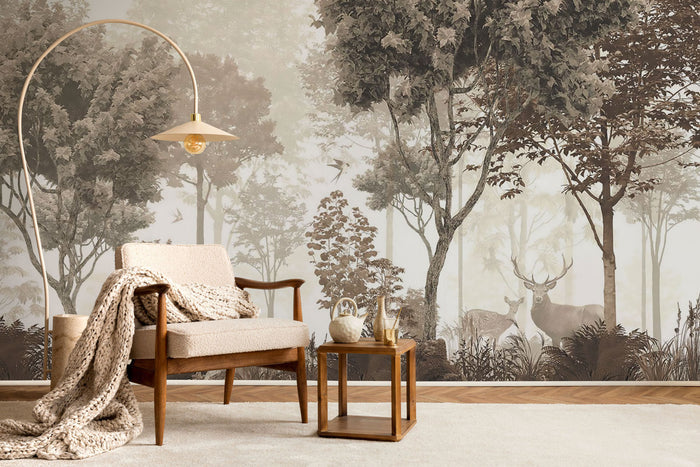 Majestic Deer Forest