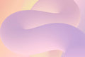 Mauve Sunrise Squiggles Wall Mural-Wall Mural-Eazywallz