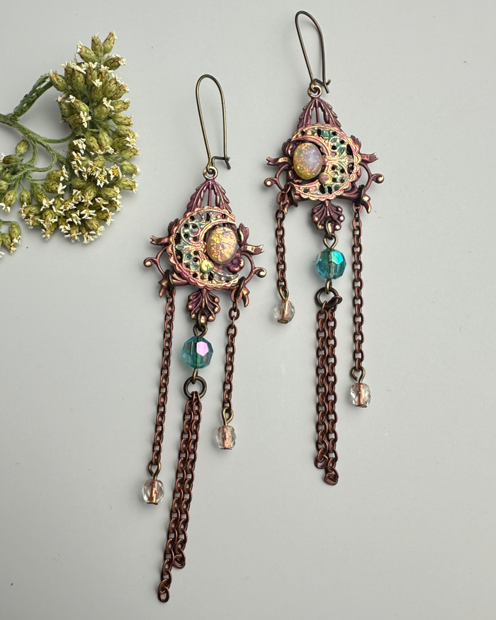 Mer-fairy Garden Earrings Complete Kit