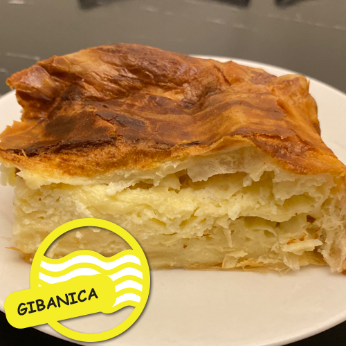 MezeHub FRESH HOMEMADE WHOLE GIBANICA - Family Size (1500g)