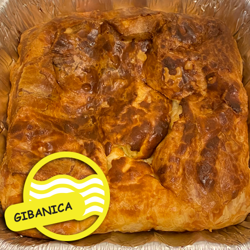 MezeHub FRESH HOMEMADE WHOLE GIBANICA - Family Size (1500g)