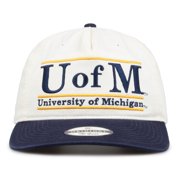 Michigan Wolverines Original Bar Snapback, front view