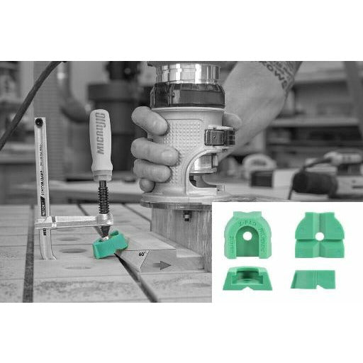 MICROJIG Matchfit X-PAD-K4 X-Pad Accessory New 4-Piece