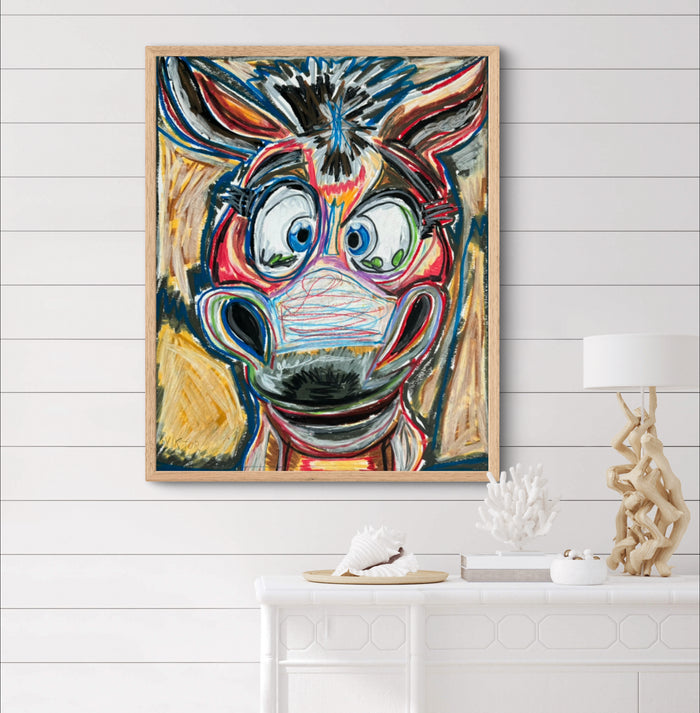 Mister Ed the Donkey - Art Prints - Vichy's Art