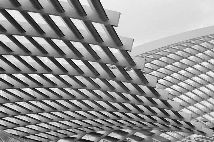 Modern Architecture Mural-Wall Mural-Eazywallz