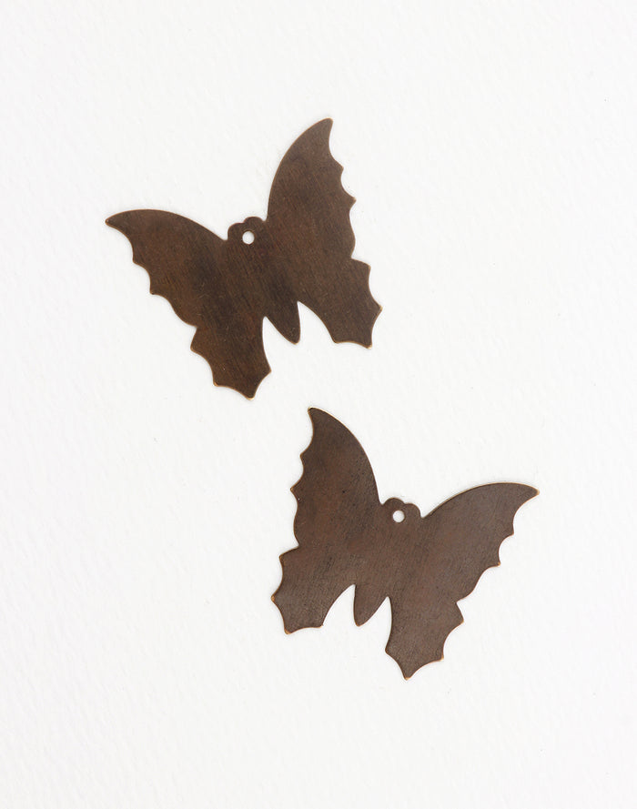 Monarch Butterfly, 34x32mm, (2pcs)