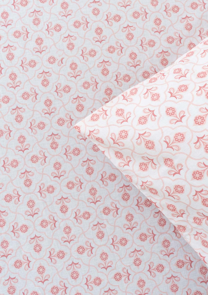 Moroccon Flat sheet - Blush