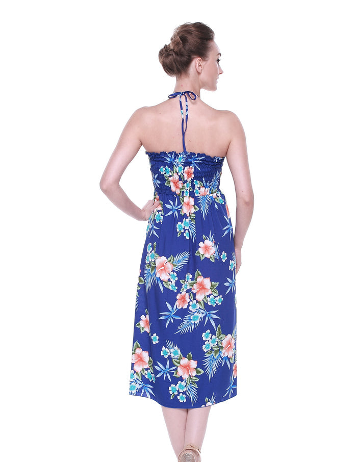 Mother Daughter Aloha Set in Hibiscus Blue