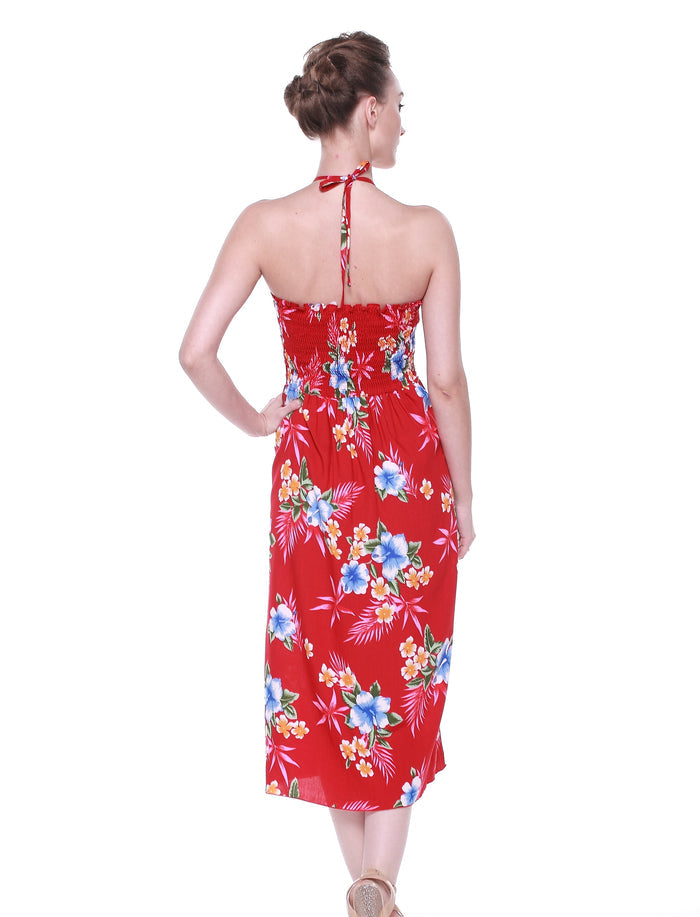 Mother Daughter Aloha Set in Hibiscus Red