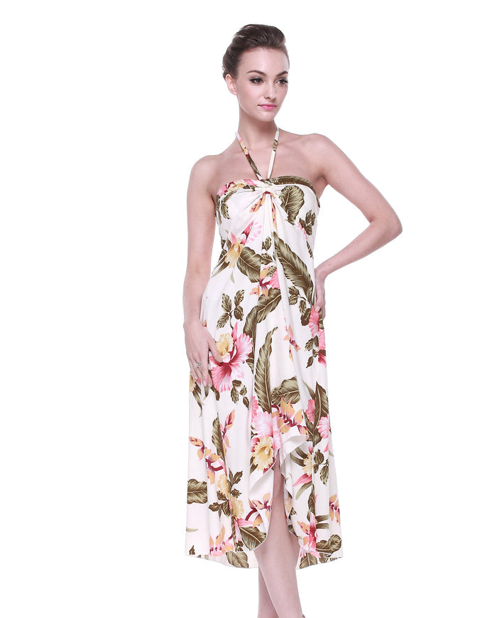 Mother Daughter Oahu Set in Cream Rafelsia