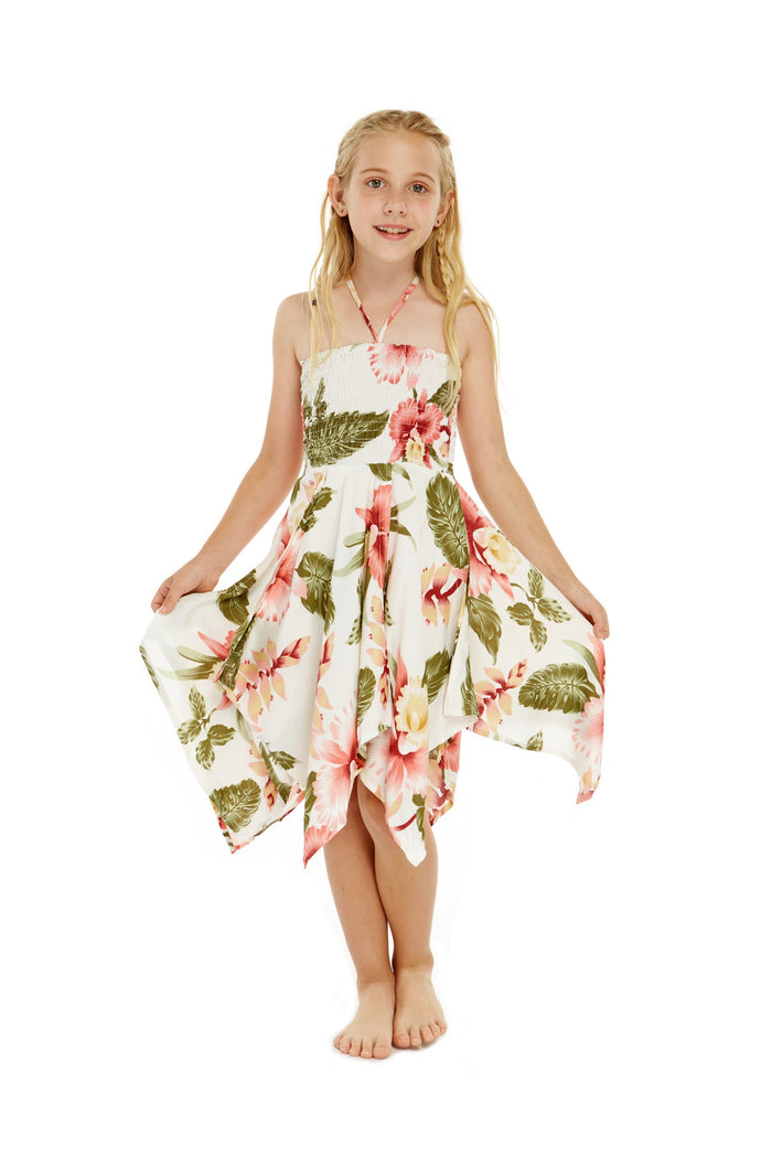 Mother Daughter Oahu Set in Cream Rafelsia