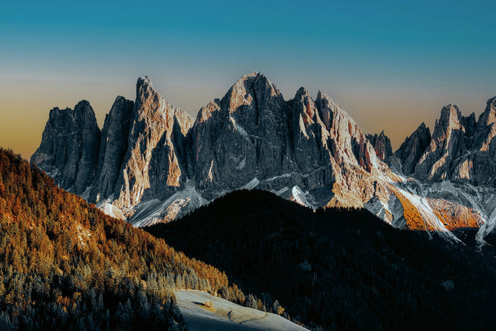 Mountain Peak Sunrise
