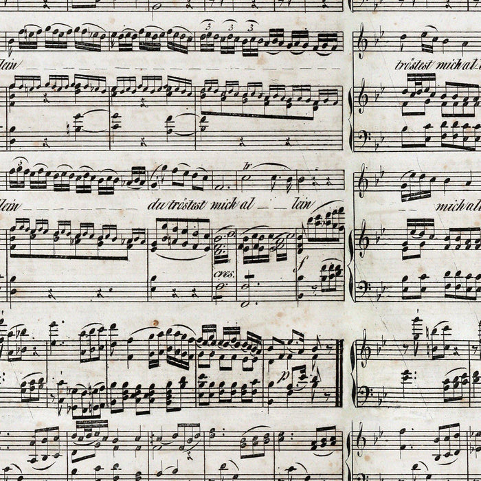 Music Notes Pattern Wall Mural-Wall Mural-Eazywallz