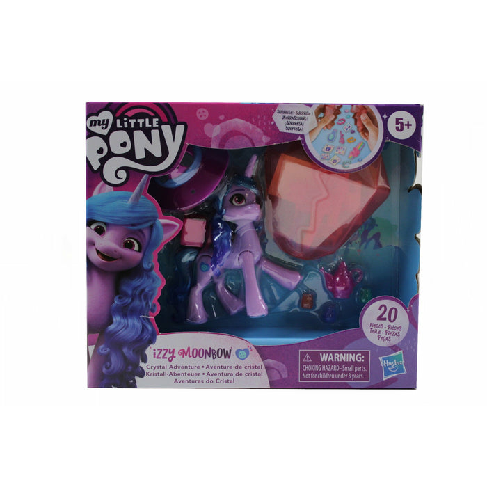 My Little Pony F35425X00 My Little Pony New Generation Crystal Adventure Izzy Moonbow, Multicolor