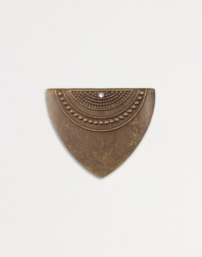 Antique brass pendant p201