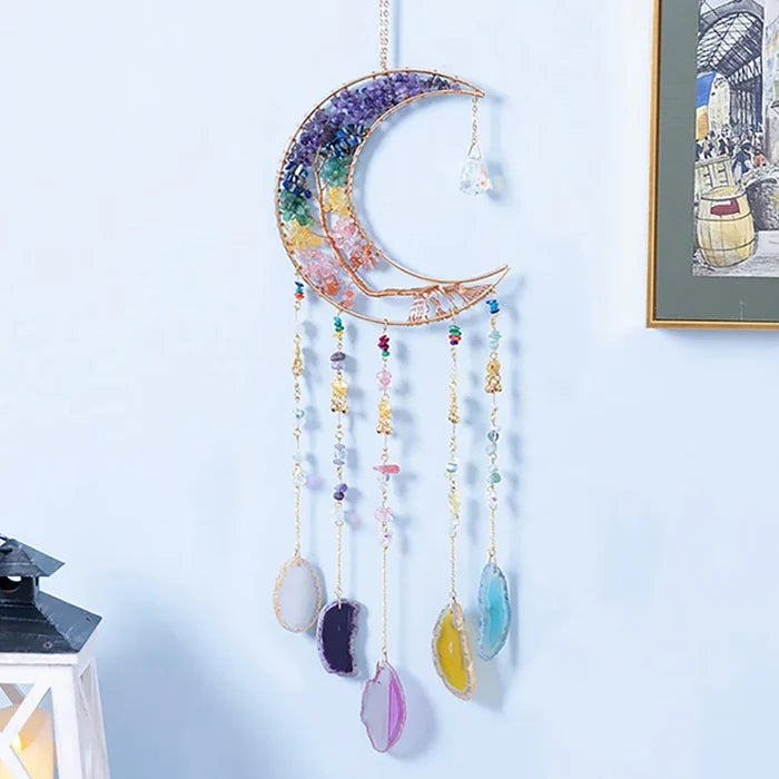 Mixed Agate Moon