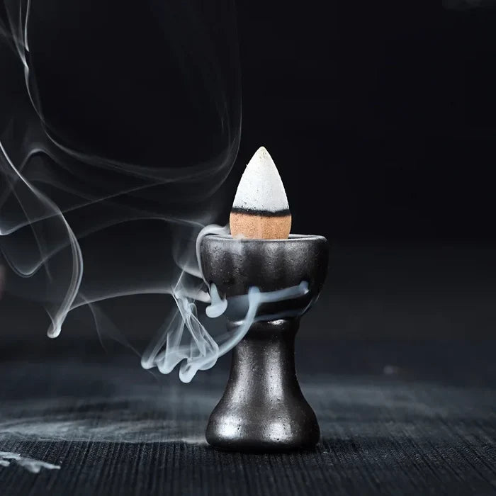 Natural Sandalwood, Mugwort, Agarwood & Thuja XL Incense Cones