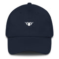 Navy & White Lotus-Club hat