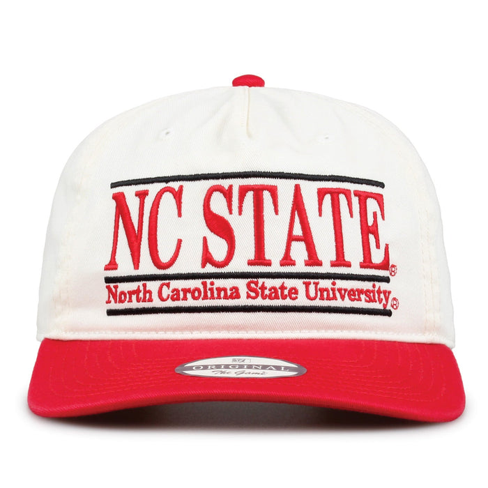 NC State Wolfpack Original Bar Snapback, front view