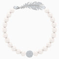 NICE:BRACELET PEARL CRYWHITE/RHS S