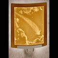 Night Light - Porcelain - Shooting Star #13