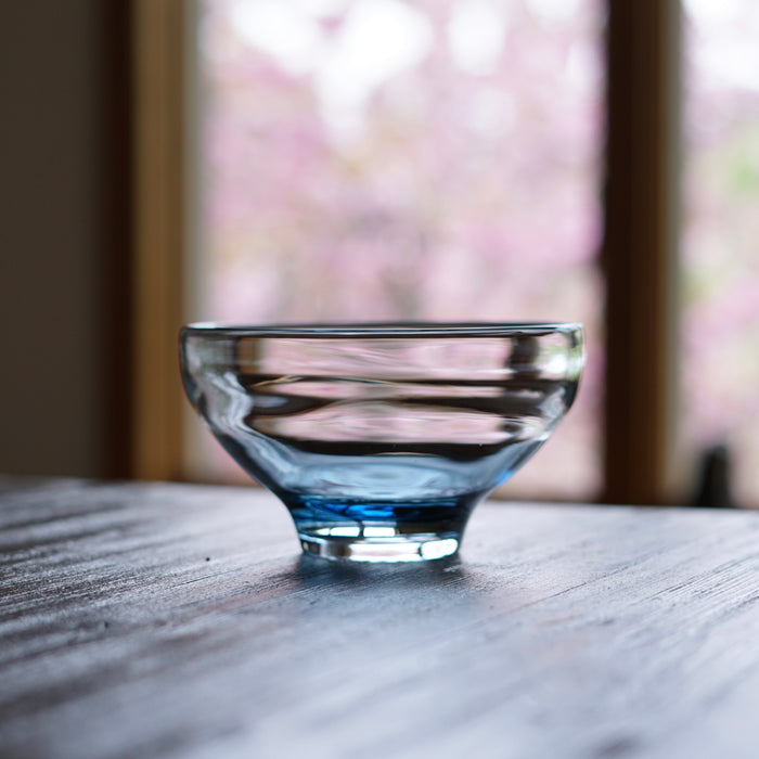 NOTO Blue Glass Summer Tea Bowl #NOTOB