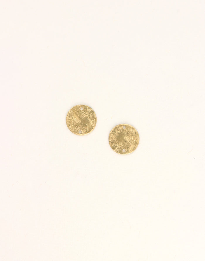 Nugget Circle, 18x13mm, (2pcs)