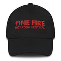 ONE FIRE RED-Club hat