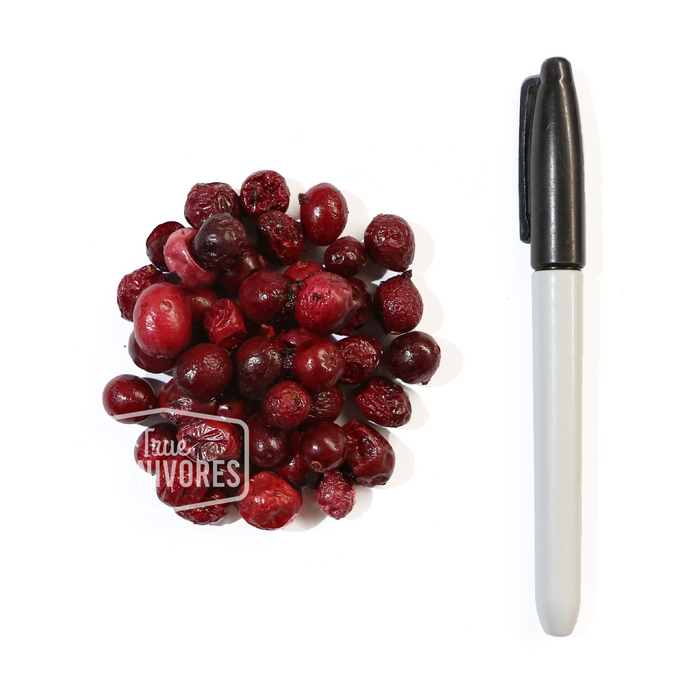 One Ingredient Freeze Dried Local Cranberries 40g Pack