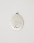 PT121-070 silver leaf charm