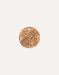 Owl Coin, 26x25.5mm, (1pc)