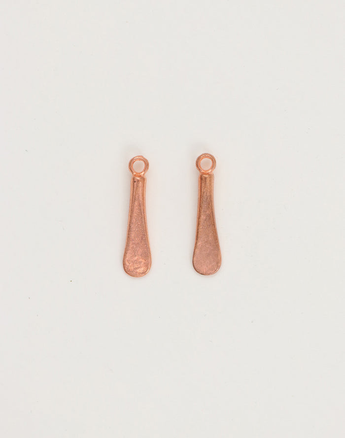 Paddle Charms, 24x6mm, (2pcs)