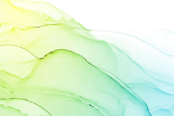 Paradise Green Ink Utopia Wall Mural-Wall Mural-Eazywallz
