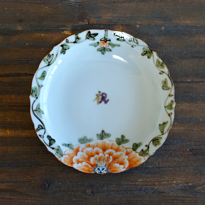 Peony King Plate #Ki72B
