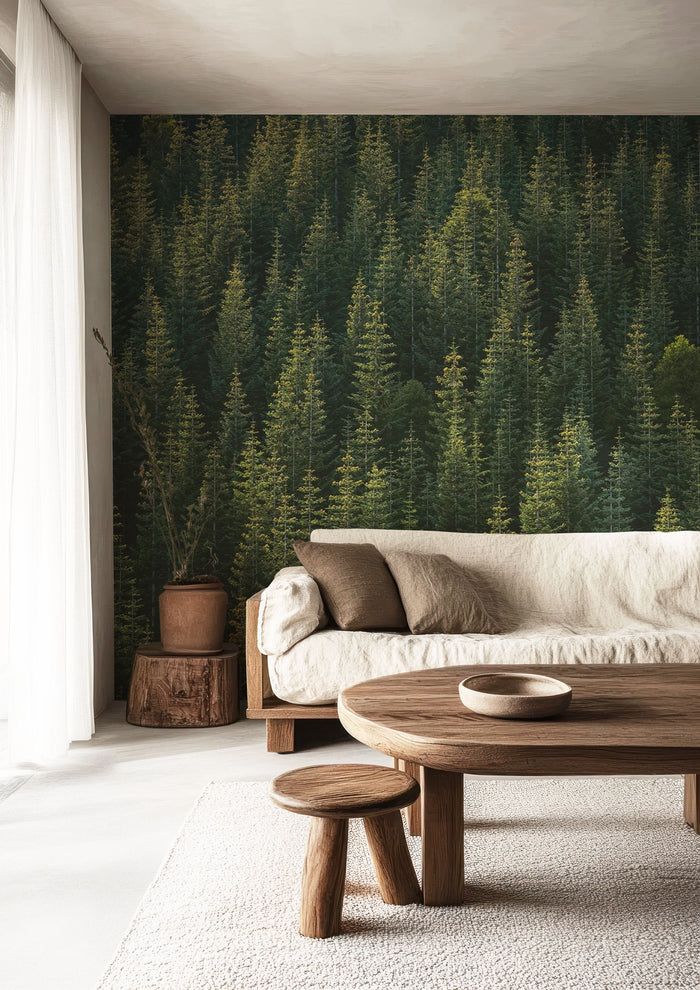 Perfect Tree Forest Line