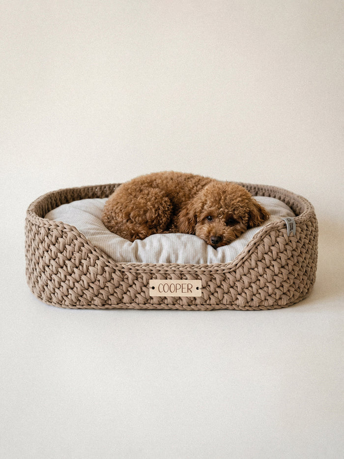 Personalized Cotton Pet Bed