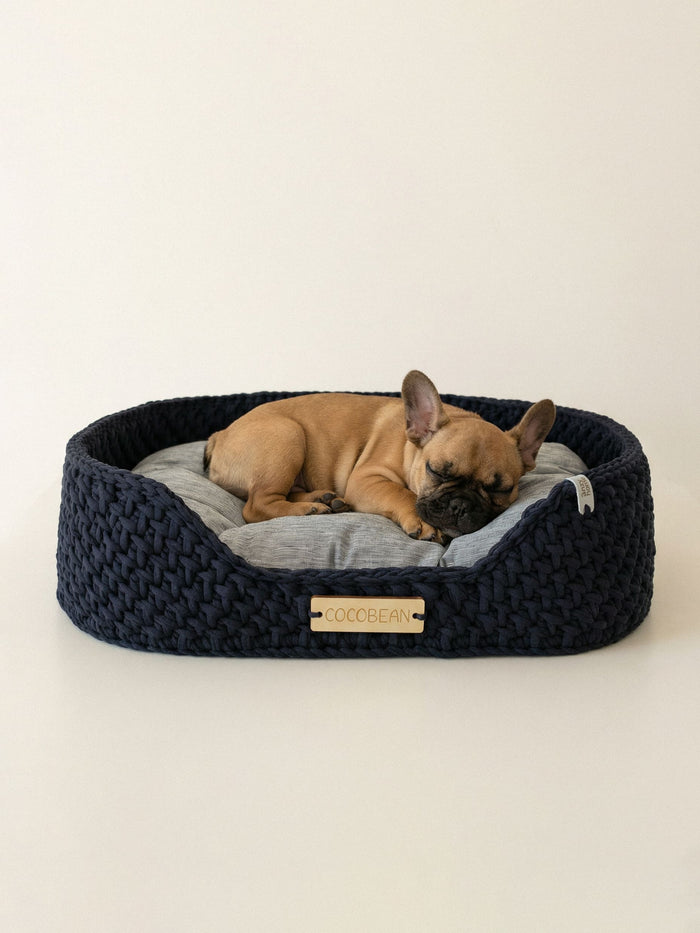Navy Blue / S (21″ x 15″) / Only Pet Bed