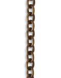 Petite Oval Chain, 3.7x4.4mm, (1ft)