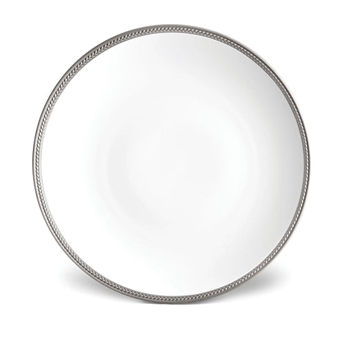 Platinum Soie Tressée Dinnerware Collection