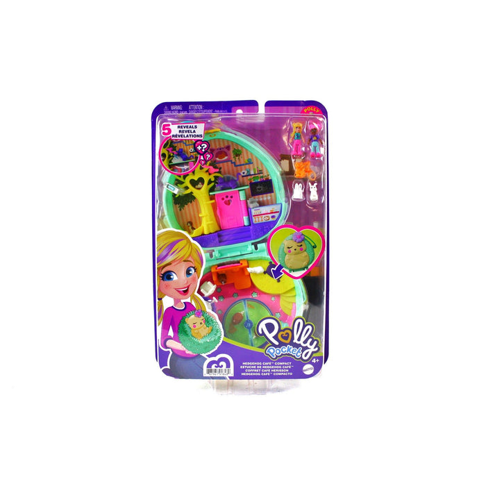 Polly Pocket GTN15 Polly Pocket Hedgehog Compact, Multi-Coloured