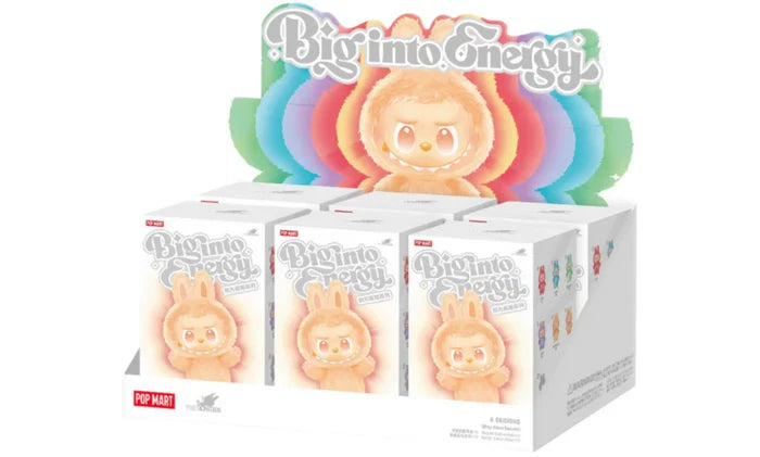 Pop Mart Labubu The Monsters Big into Energy Series Vinyl Plush Pendant (BLINDBOX 1 szt.) Labubu Labubu