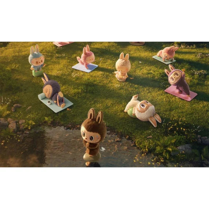 Pop Mart Labubu The Monsters Lazy Yoga Series Figures Sealed Case (BLINDBOX) Labubu Labubu